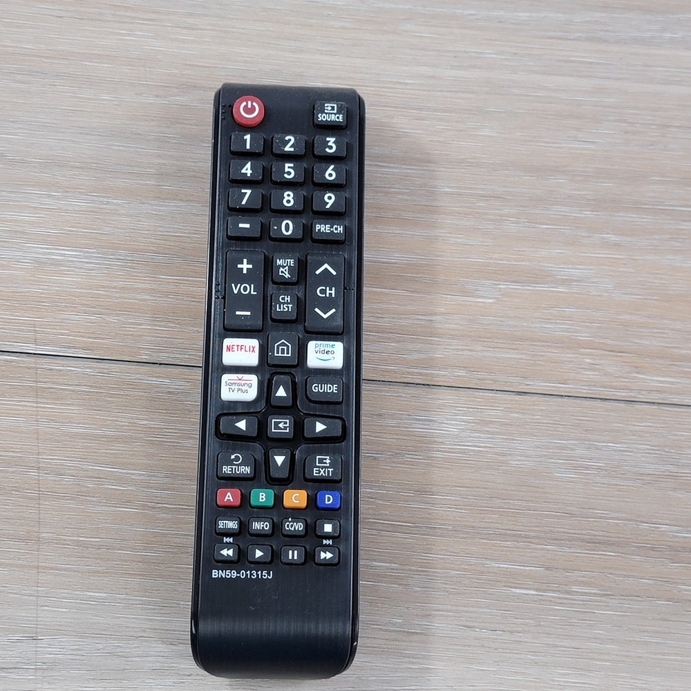 Samsung TV Remote Control BN59-01315J Replacement Black Tested